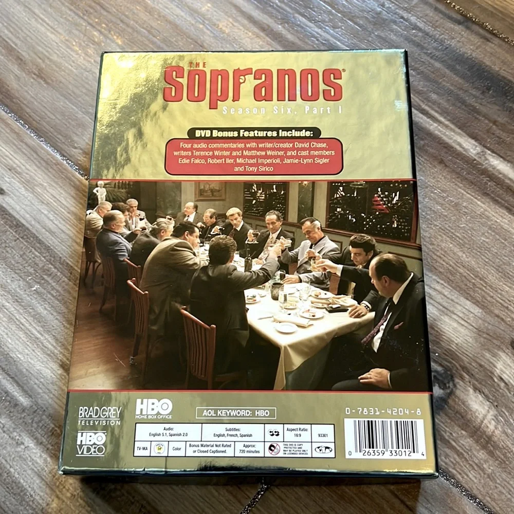 The Sopranos Season Six, Part 1 (4 Disc) DVD Boxset - Picture 1 of 5